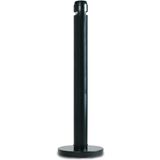 Rubbermaid cendrier sur base Smockers' Pole, rond, noir