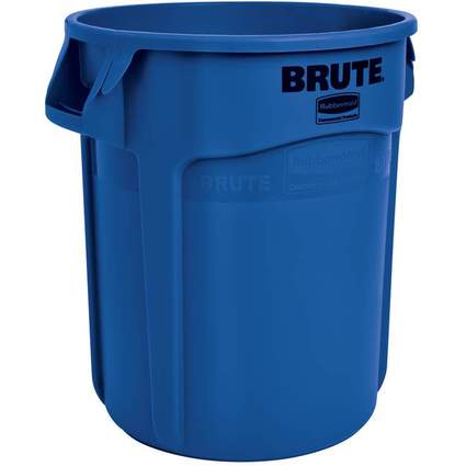 Rubbermaid Collecteur BRUTE 75,7 litres, en PP, bleu