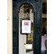 Securit Porte-affiches, A4, noir