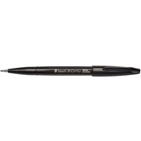 PentelArts stylo feutre brush Sign pen SES15, noir
