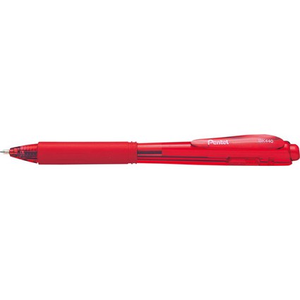 Pentel Stylo  bille rtractable WOW BK440, rouge