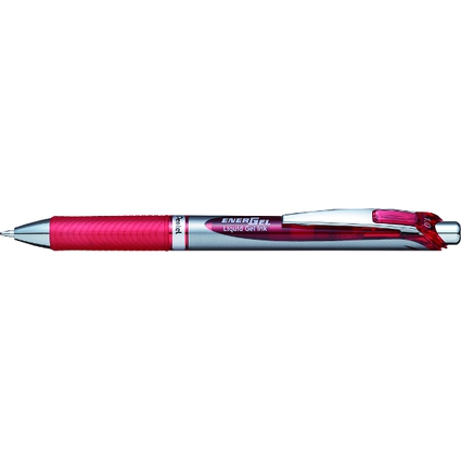 Pentel Liquid stylo roller  encre gel Energel BL80, rouge