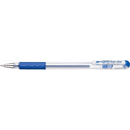 Pentel stylo roller  encre gel Hybrid Gel Grip K116, bleu