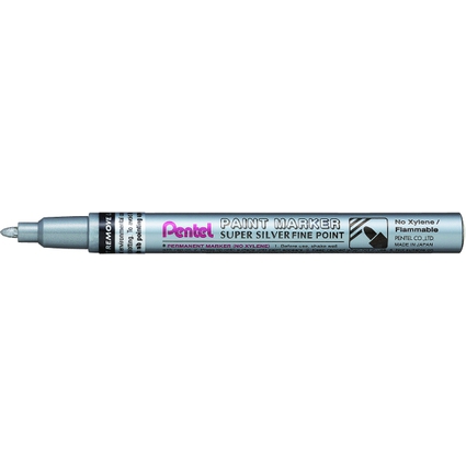 Pentel Marqueur laque PAINT MARKER MSP10, argent