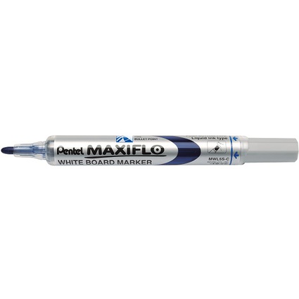 Pentel Marqueur pour tableau blanc MAXIFLO MWL5S, bleu