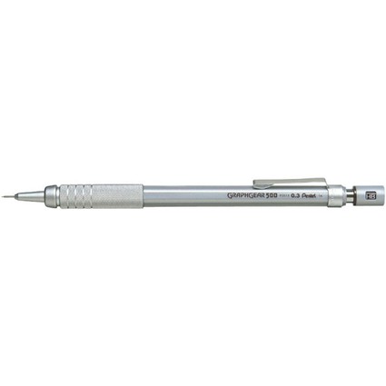 Pentel Porte-mines GRAPHGEAR 500, diamtre de mines: 0,3 mm