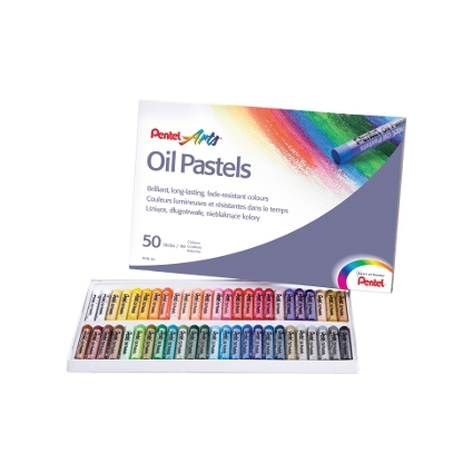 PentelArts Pastels  huile PHN4, tui en plastique de 50