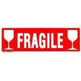 APLI etiquette de signalisation "FRAGILE", criture blanche