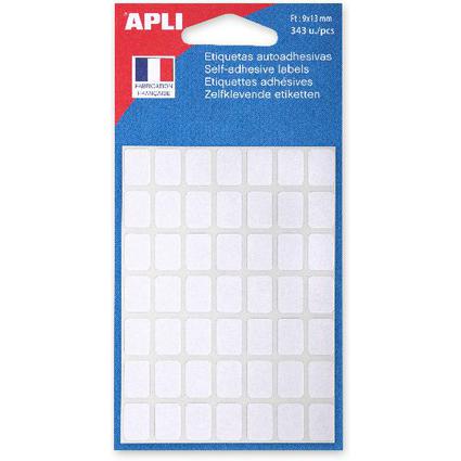 APLI Etiquette multi-usage, 9 x 13 mm, blanc