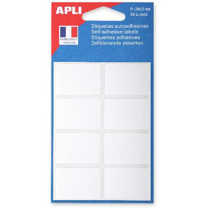 APLI Etiquette multi-usage, 24 x 35 mm, blanc