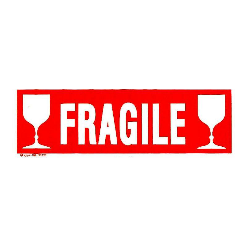 agipa Etiquette de signalisation FRAGILE, écriture blanche 119208 bei   günstig kaufen