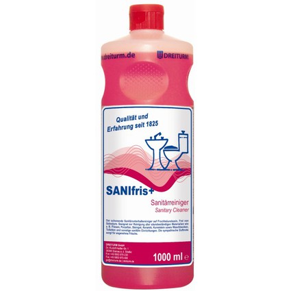 DREITURM Nettoyant sanitaire SANIFRIS+, 1 litre