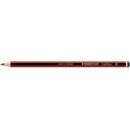 STAEDTLER Crayon tradition 110, degr duret: 4B, hexagonal