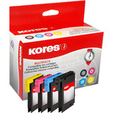 Kores multi-pack encre g1522kit remplace brother LC-980BK/