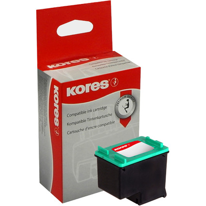 Kores Cartouche recharge G1025MC remplace hp C9363EE,No.344