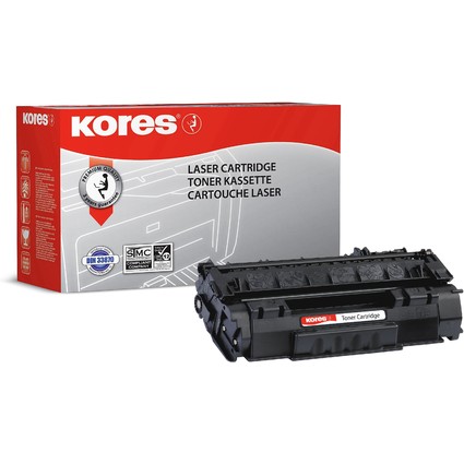 Kores Toner G1128RB remplace hp Q5949A/Canon 708, noir