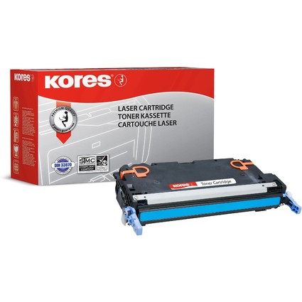 Kores Toner G1205RBB remplace hp Q7581A/Canon 711C, cyan