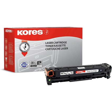 Kores Toner G1218RBS remplace hp CC530A/Canon 718BK, noir
