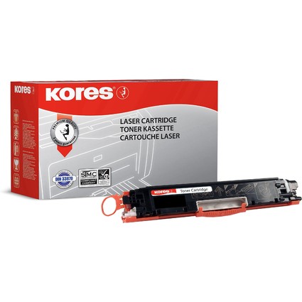 Kores Toner G1226RBS remplace Canon 729BK / hp CE310A, noir