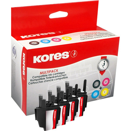 Kores Multi-Pack encre G1524KIT remplace brother LC-1220/