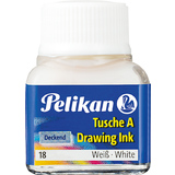Pelikan encre de chine A, 10 ml dans un flacon, blanc (18)
