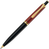 Pelikan stylo  bille rtractable "Souvern 400", noir/rouge