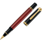 Pelikan stylo roller "Souvern 400", noir/rouge