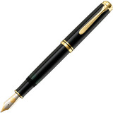 Pelikan stylo plume "Souvern 800", noir/or, B