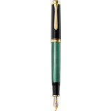 Pelikan stylo plume "Souvern 400", noir/vert, EF