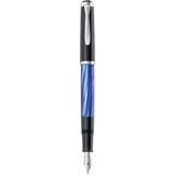 Pelikan stylo plume m 205, bleu marbr, B