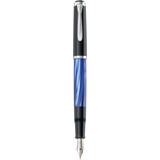 Pelikan stylo plume m 205, bleu marbr, EF