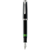Pelikan stylo plume "Souvern 805", noir/argent, B
