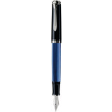Pelikan stylo plume "Souvern 805", noir/bleu, B