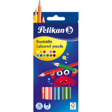 Pelikan crayons de couleur standard, tui en carton de 12
