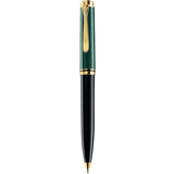 Pelikan stylo  bille rotatif "Souvern 600", noir/vert