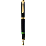 Pelikan stylo plume "Souvern 600", noir/or, B