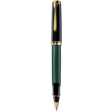 Pelikan stylo roller "Souvern 600", noir / vert