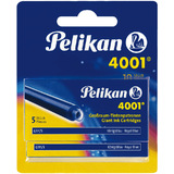 Pelikan cartouches d'encre longues 4001 GTP/5/2/B, bleu