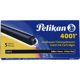 Pelikan cartouches d'encre grand volume 4001 GTP/5, rose