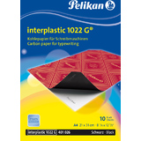 Pelikan papier carbone interplastic 1022 G, 10 feuilles