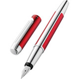 Pelikan stylo plume "PURA", taille de plume : B, bordeaux