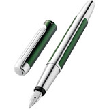 Pelikan stylo plume "PURA", taille de plume : B, vert fort