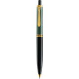 Pelikan stylo  bille rtractable "Souvern 400", noir/vert