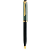 Pelikan stylo  bille rotatif "Souvern 800", noir/vert