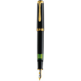 Pelikan stylo plume "Souvern 400", noir/or, B