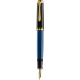 Pelikan stylo plume "Souvern 400", noir/bleu, B