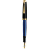 Pelikan stylo plume "Souvern 600", noir/bleu, B