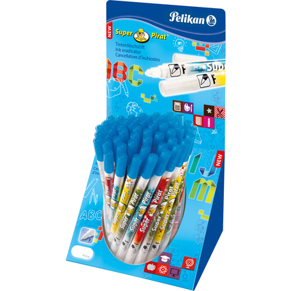 Pelikan Effaceur d'encre Super Pirat 850F, prsentoir de