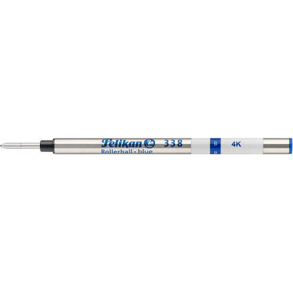 Pelikan Recharge pour stylo roller 338, paisseur: B, bleu