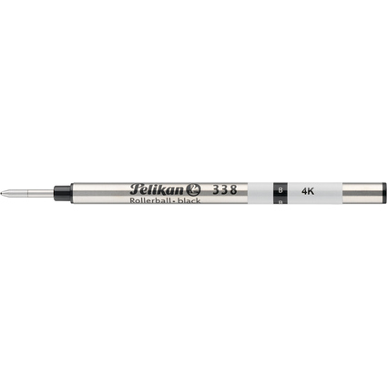 Pelikan Recharge pour stylo roller 338, paisseur: B, noir